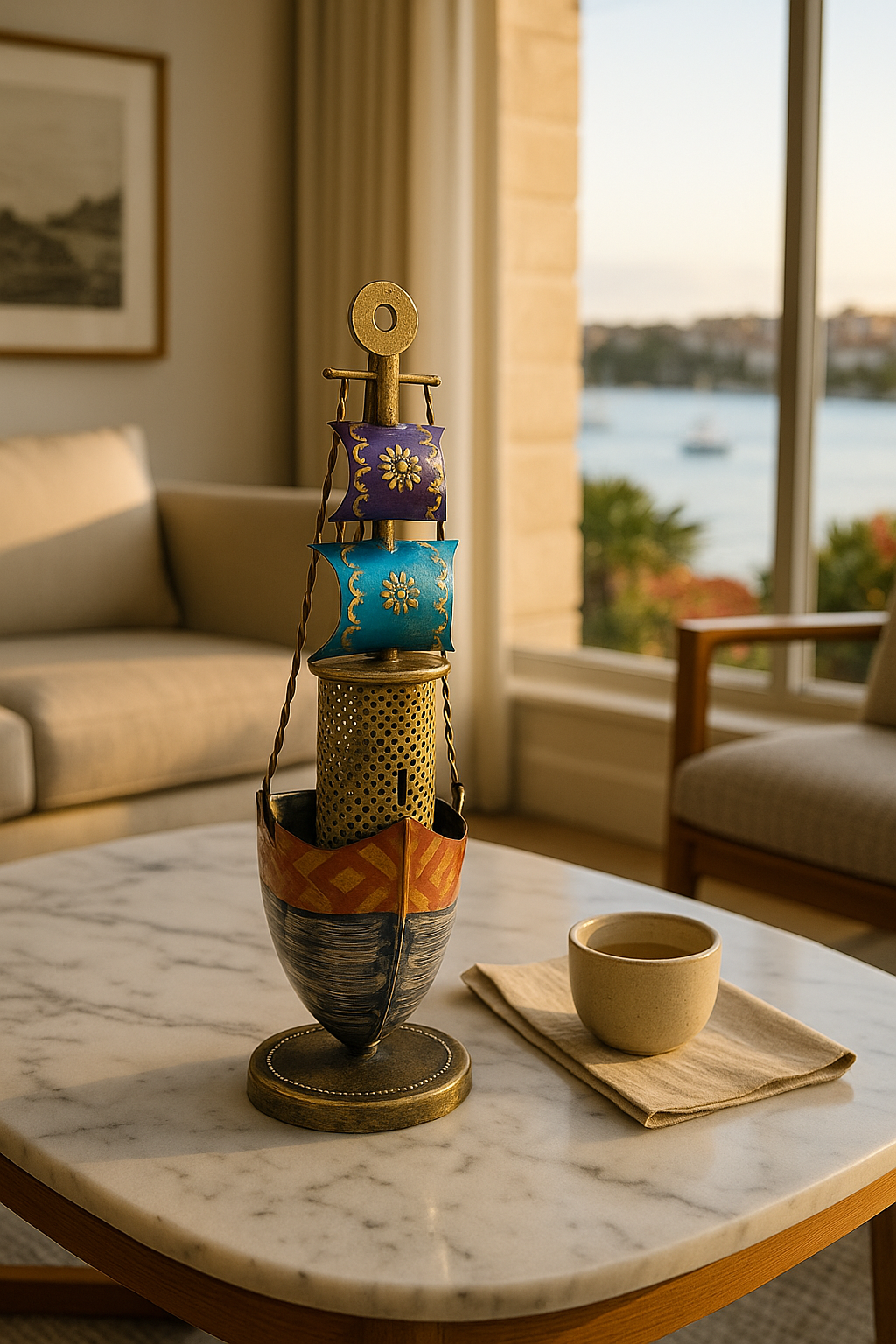 The Voyage of The Brass Ship