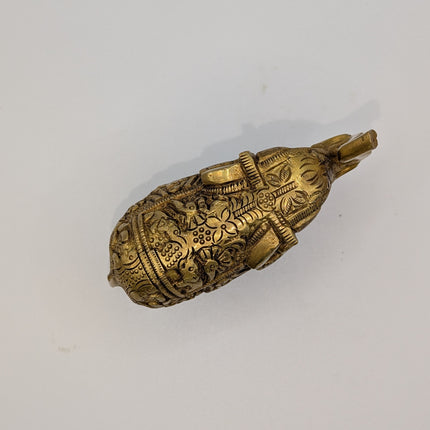 Stunning Brass Elephant Sculpture (Variant 2) — Handmade Indian Artisanal