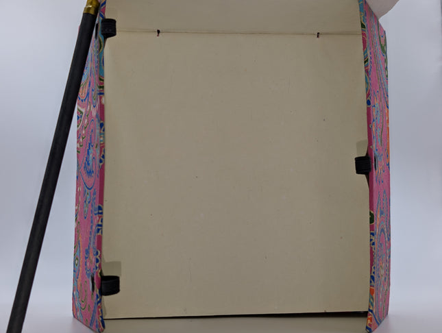 Magnificent Paisley Handmade Notebook - Traditional Indian Textile & Handcrafted Paper (18×18 cm)