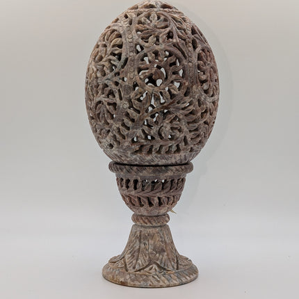 Majestic Jaipur Marble Shade Tealight Holder — Handmade Indian Artisanal