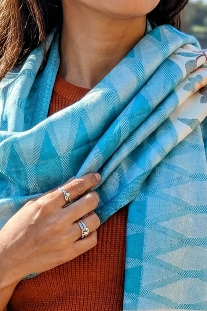 Premium Pashmina-mix Shawl for elegant layering 