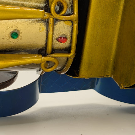 Vintage Metal Car Pen Stand — Handmade Indian Artisanal