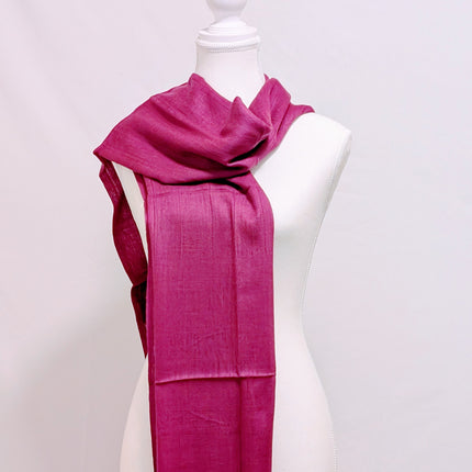 Authentic Pure Pashmina Stole — Pink
