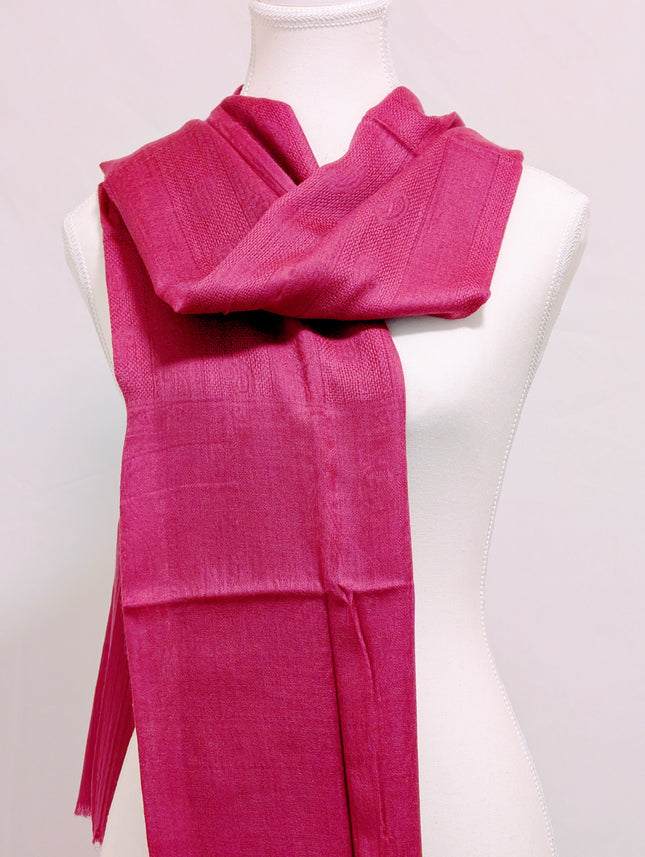Authentic Pure Pashmina Stole — Pink