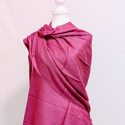 Authentic Pure Pashmina Stole — Pink