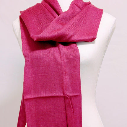 Pure Kashmiri Pashmina Stole - Pink | 100% Pashmina, Direct from Kashmir