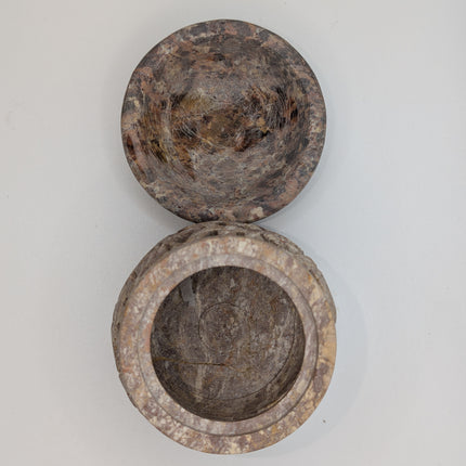 Intricately Carved Candle and Oil Warmer - Handmade Indian Artisan