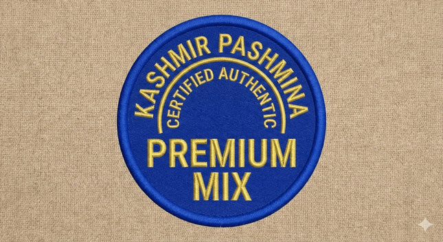 Authentic Cashmere Shawl - Emerald with Ivory Paisley Border - Handmade Indian Artisanal - The Ganges Store