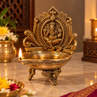 Handcrafted Brass Ganesha Deepam Urli