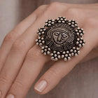 Distinctive Statement Ring – Handmade Indian Artisanal - The Ganges Store