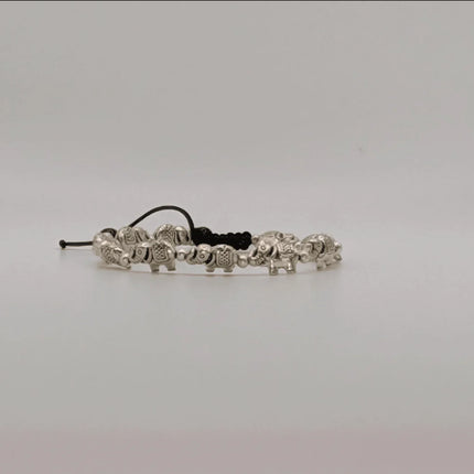 Exquisite Bracelet with Elephant Shaped Beads - Handmade Indian Artisanal - The Ganges Store