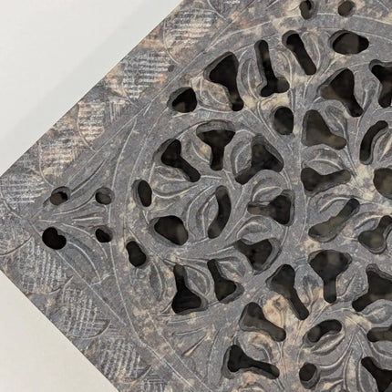 Exquisite Hand - Carved Marble Jewellery Box â€” Handmade Indian Artisanal - The Ganges Store