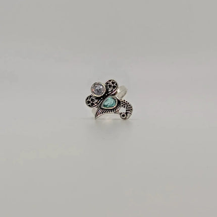 Exquisite Statement Ring – Handmade Indian Artisanal - The Ganges Store