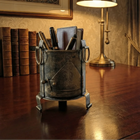 Hand - Moulded Shegdi Metal Stand Â· Where Village Heritage Becomes Your Desk Poetry - The Ganges Store