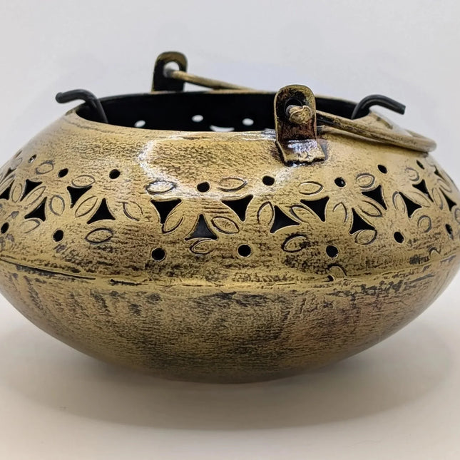 Handcrafted Jaali Tealight Holder Â· Where Ancient Architecture Meets Living Light - The Ganges Store