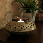 Handcrafted Jaali Tealight Holder Â· Where Ancient Architecture Meets Living Light - The Ganges Store