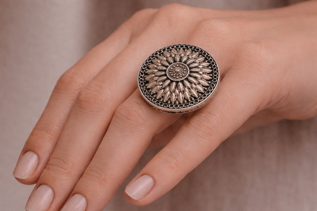Chic Modern Statement Ring – Design