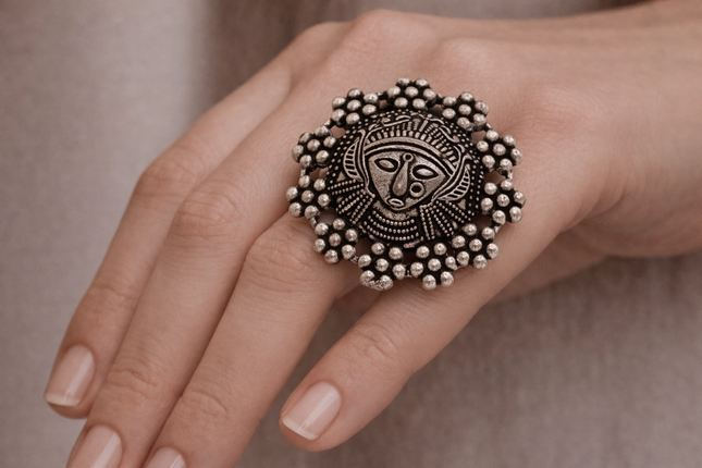 Distinctive Statement Ring – Handmade Indian Artisanal