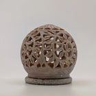 Intricate Marble Tealight Holder â€” Handmade Indian Artisanal - The Ganges Store