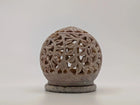 Intricate Marble Tealight Holder — Handmade Indian Artisanal - The Ganges Store