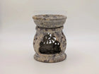 Intricately Carved Candle and Oil Warmer - Handmade Indian Artisan - The Ganges Store