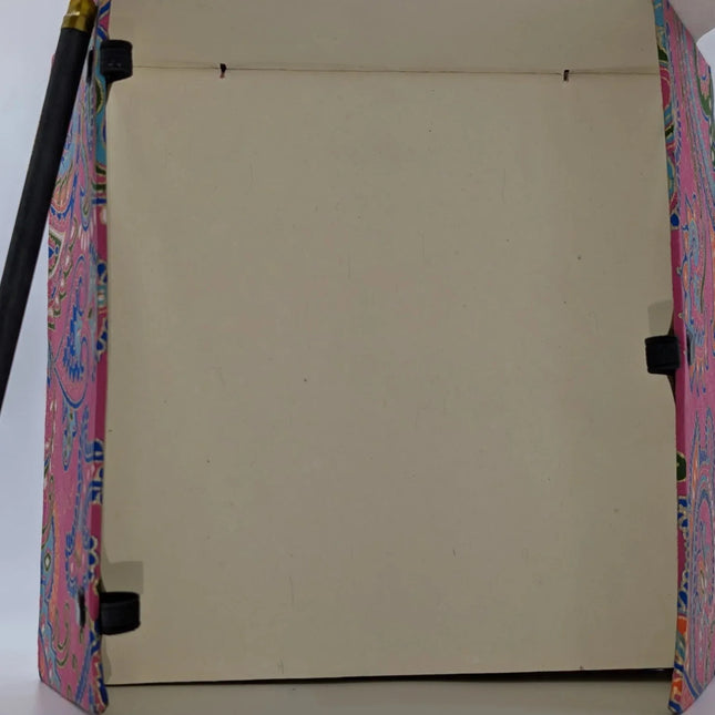 Magnificent Paisley Handmade Notebook - Traditional Indian Textile & Handcrafted Paper (18Ã—18 cm) - The Ganges Store
