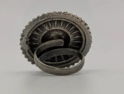 Playful "Ghungroo" Accent Ring in Oxidized Silver – Handmade Indian Artisanal - The Ganges Store