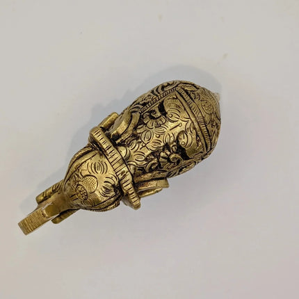 Premium Brass Elephant Sculpture (Variant 1) â€” Handmade Indian Artisanal - The Ganges Store