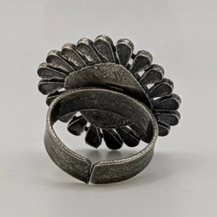Quirky 5 'Paisa' Statement Ring - The Ganges Store